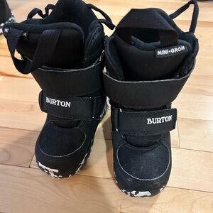 Burton Mini-Grom Kids Black Snow Boots